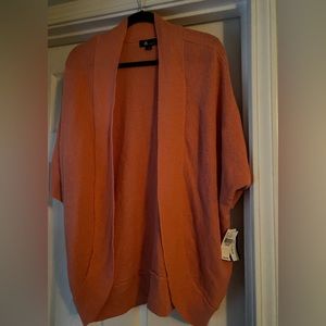 Womens NWT light peach cardigan size large